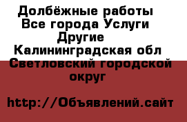 Долбёжные работы - Все города Услуги » Другие   . Калининградская обл.,Светловский городской округ 